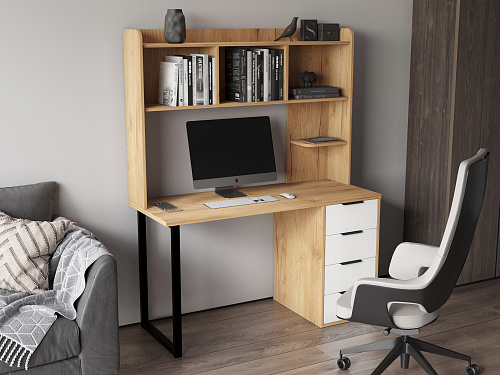 Полка П-102 дуб крафт золотой (1344*240)