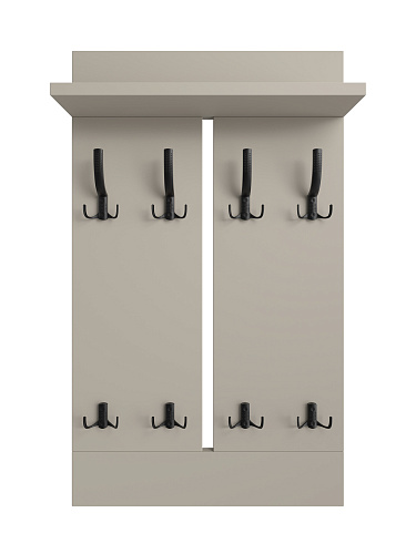 Вешалка ВН-13 глиняный серый (600*1000)