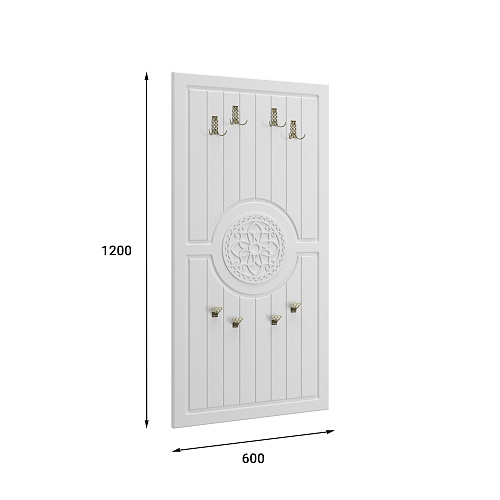 Комплект мебели для прихожей Монблан МБ-007 белое дерево