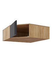 Антресоль Эмилия ЭЛ-55 дуб крафт золотой/графит