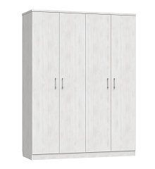 Шкаф четырехдверный для одежды Виктория ВИ-10 северное дерево светлое