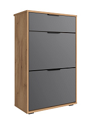 Тумба Оптима ОП-09 дуб крафт золотой/графит