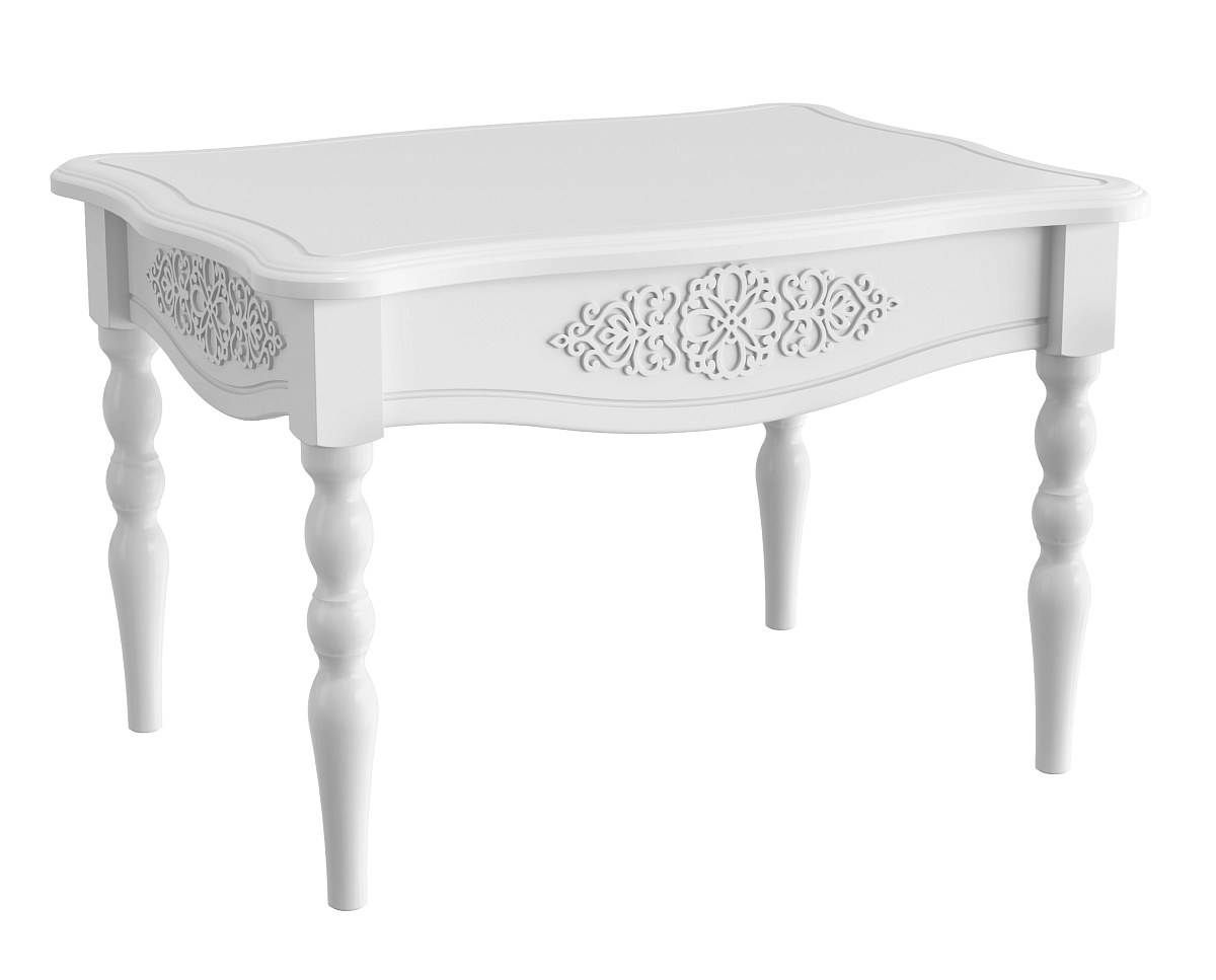 Стол журнальный Ассоль АС-73 белое дерево