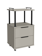 Тумба комбинированная К-32 глиняный серый/риолит