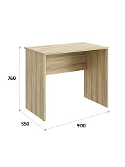 Стол Оскар ОС-22 блэквуд ячменный