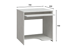 Стол компьютерный С-233 северное дерево