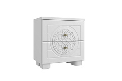 Тумба прикроватная «Монблан» МБ-38К белое дерево