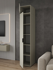 Антресоль Оптима ОП-10 глиняный серый/риолит