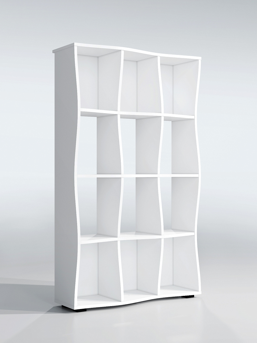 Стеллаж Контемпо КТ-02 белый бриллиант