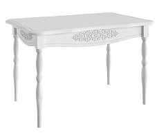 Стол кухонный Ассоль АС-31 белое дерево