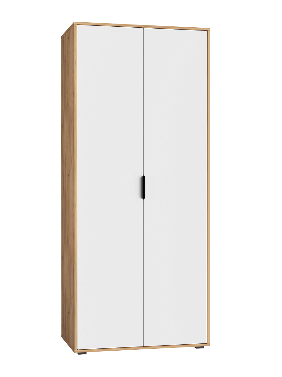 Комплект мебели для прихожей Оптима ОП-107 дуб крафт золотой/меренга