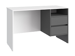 Стол Оскар ОС-23 белый структурный/графит