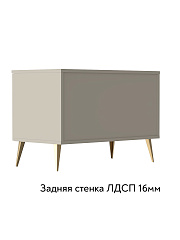 Тумба Оливия ОЛ-09 глиняный серый/риолит