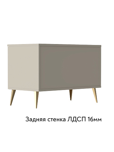 Тумба Оливия ОЛ-09 глиняный серый/риолит