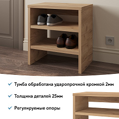 Тумба Т-11 дуб крафт золотой (530х567)