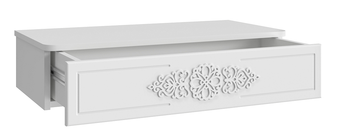 Тумба подвесная Ассоль АС-69 белое дерево