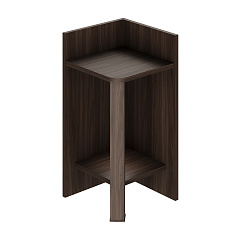 Этажерка Э-01 орех темный/венге аруба