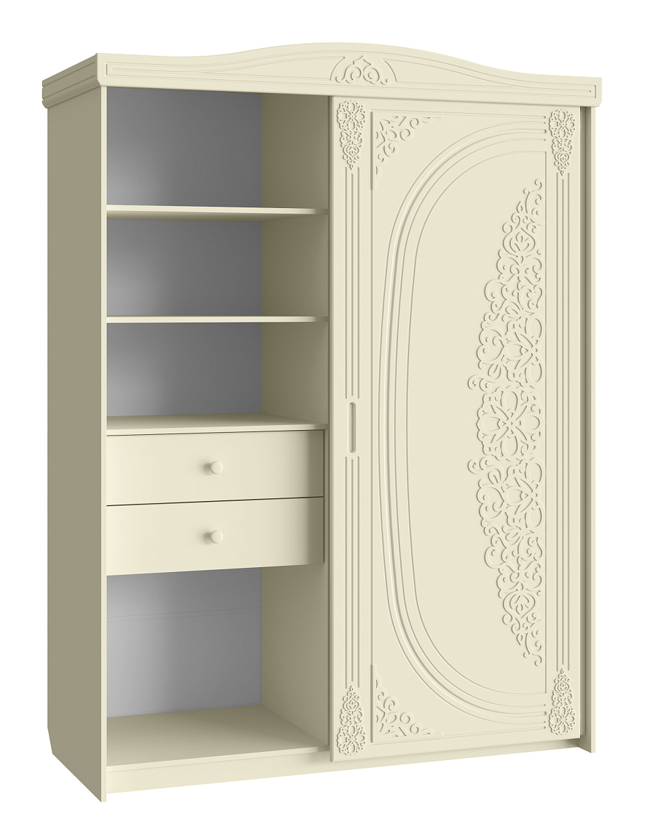 Шкаф-купе Ассоль плюс АС-20 ваниль