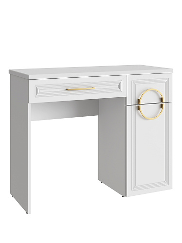 Стол туалетный Оливия ОЛ-19 белый бриллиант/бланж