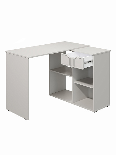 Стол угловой Эмилия ЭЛ-46 кашемир/шарли керамика