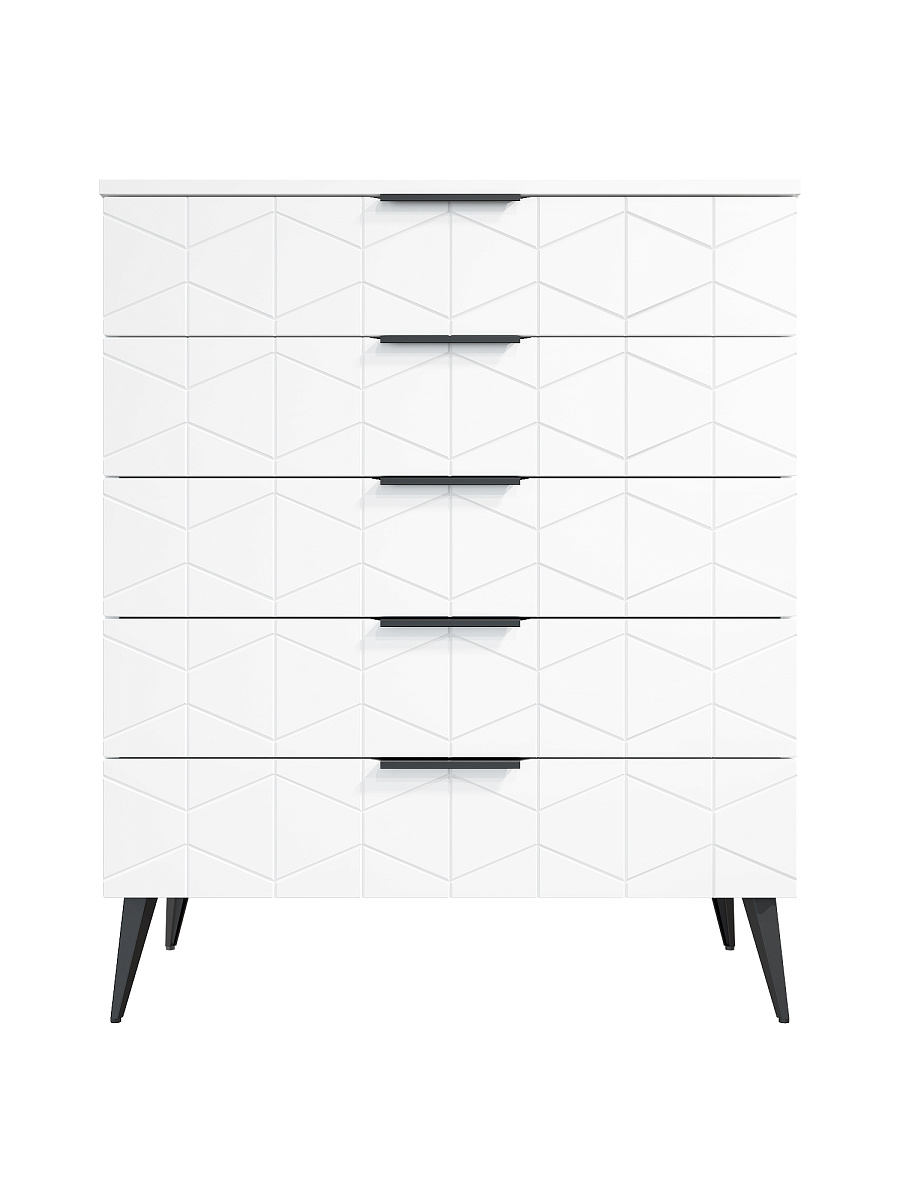 Комод Контемпо КТ-03 белый бриллиант/бланж