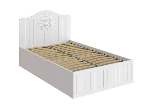 Кровать Монблан МБ-608К (2000х1200) белое дерево