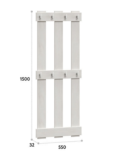 Вешалка Агата АТ-11 северное дерево светлое