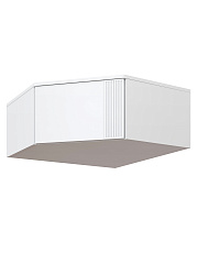 Антресоль Эмилия ЭЛ-52 белый структурный/меренга