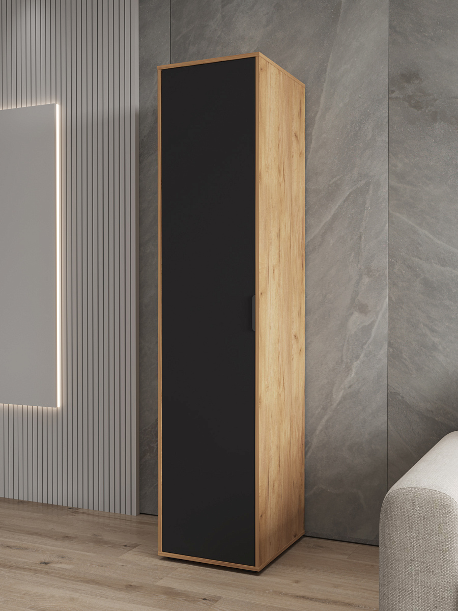 Пенал Оптима ОП-13 дуб крафт золотой/графит