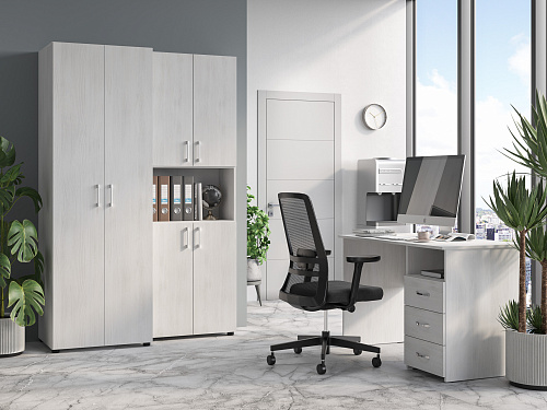 Комплект мебели для офиса ОФ-010 северное дерево светлое