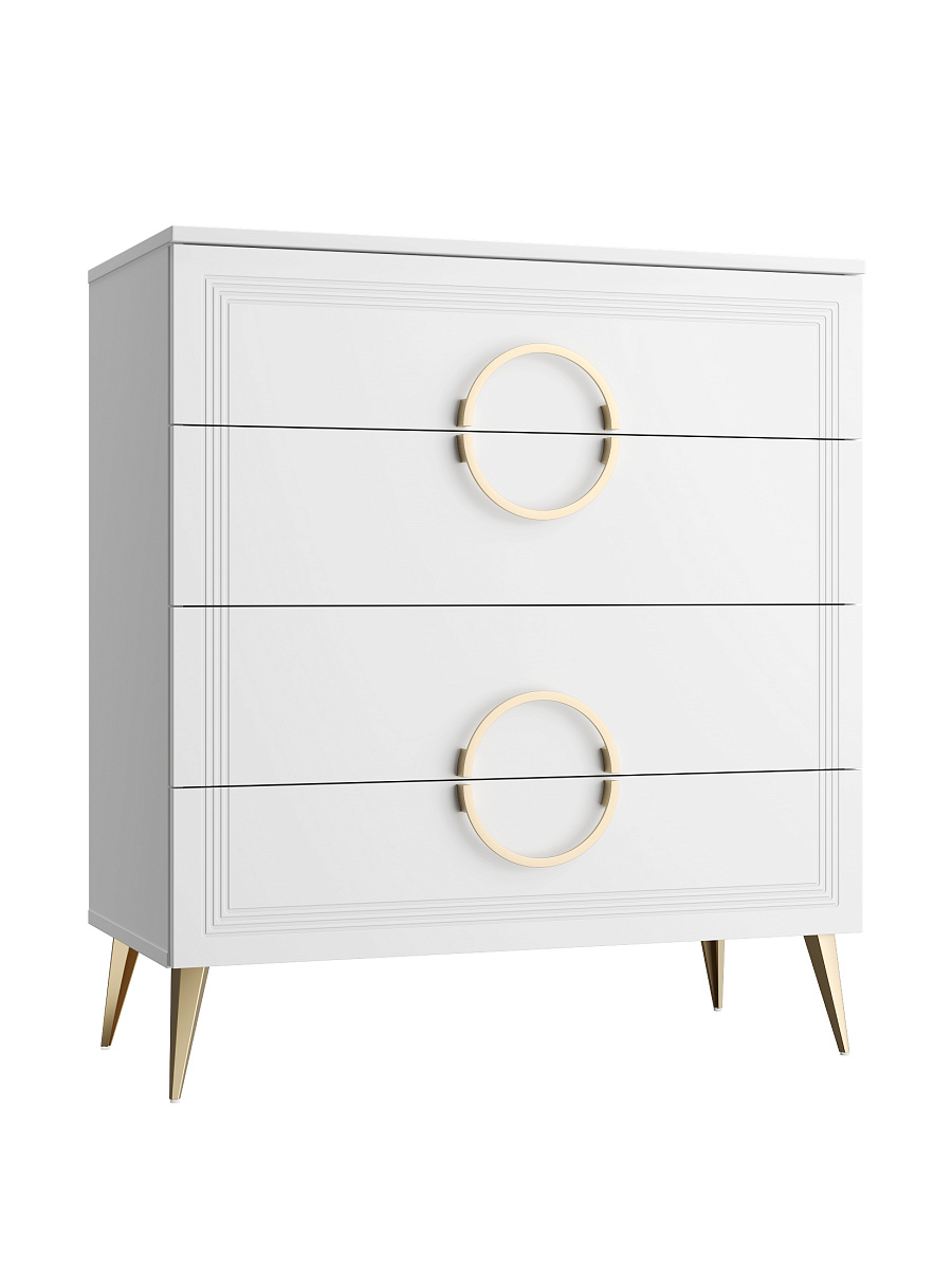 Комплект мебели для спальни Оливия ОЛ-100 белый бриллиант/бланж