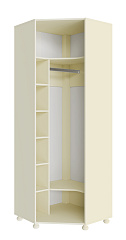 Шкаф угловой Ассоль плюс АС-52К (правый) ваниль