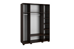 Шкаф «Монблан» МБ-25К комбинированный венге/орех шоколадный