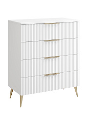 Комод Афина АФ-01 белый бриллиант/бланж