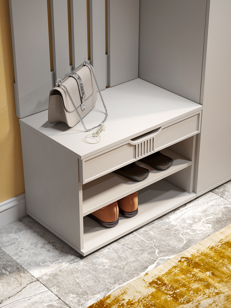 Тумба Эмилия ЭЛ-44 кашемир/шарли керамика