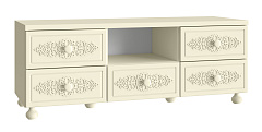 Тумба под ТВ Ассоль плюс АС-56 ваниль
