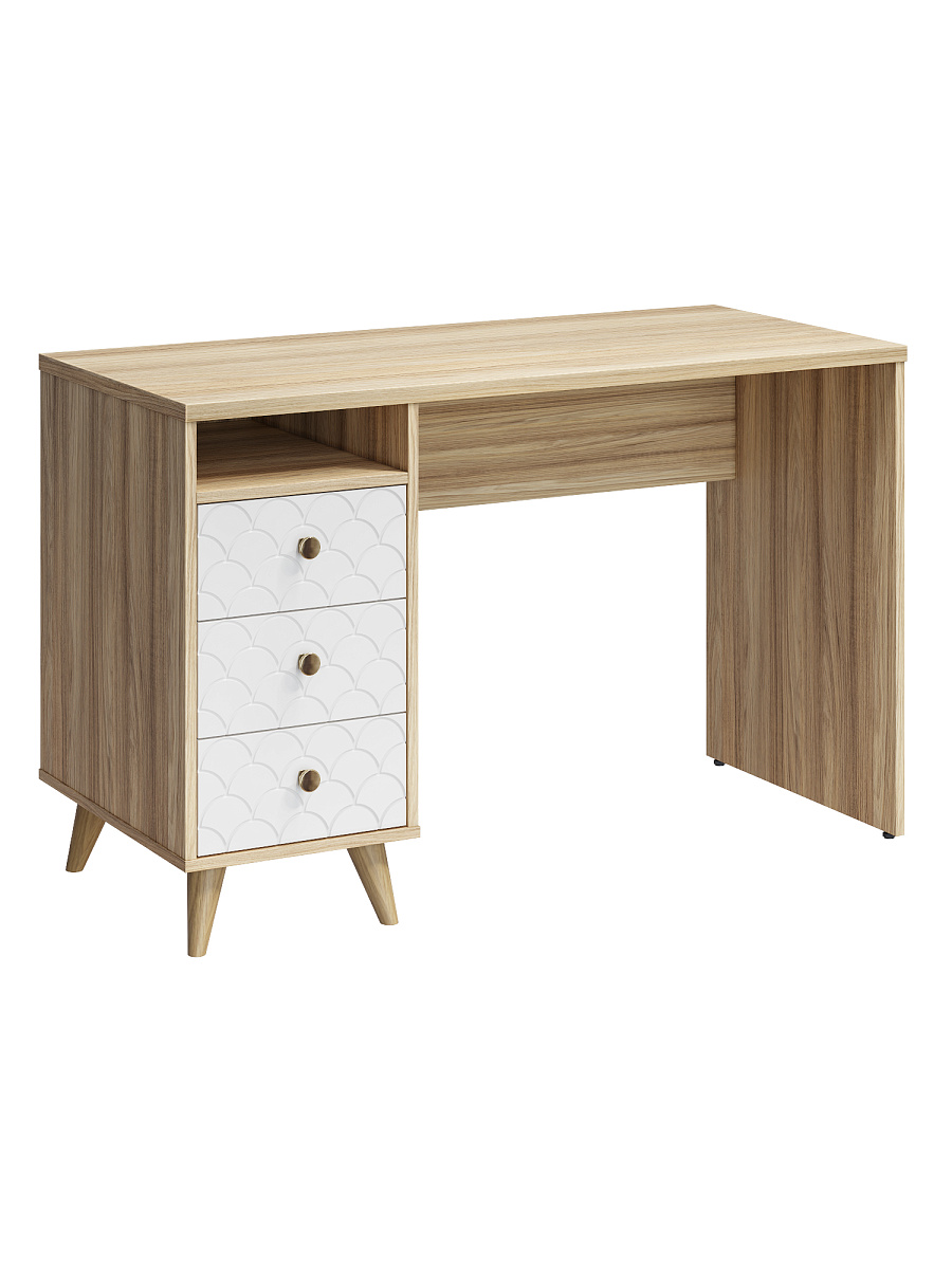 Стол Велламо ВО-18 блэквуд ячменный/бланж (левый)