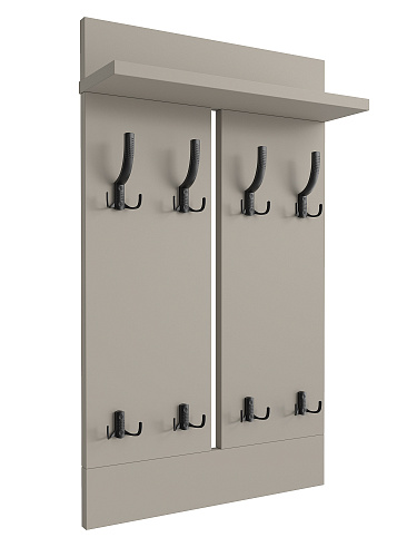 Вешалка ВН-13 глиняный серый (600*1000)