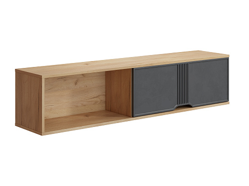 Полка Эмилия ЭЛ-41 дуб крафт золотой/графит