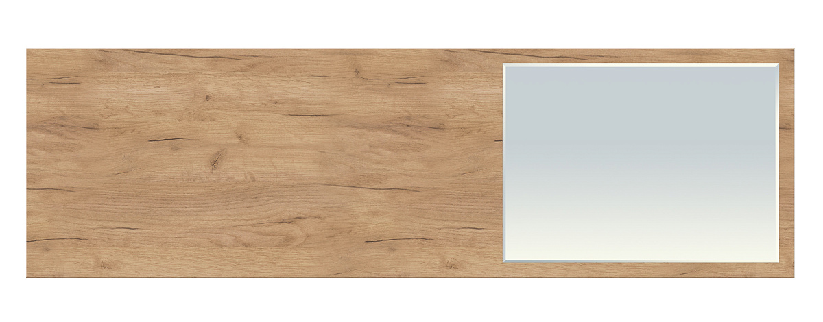 Панель с зеркалом Виктория ВИ-20 (2000x600) дуб крафт золотой