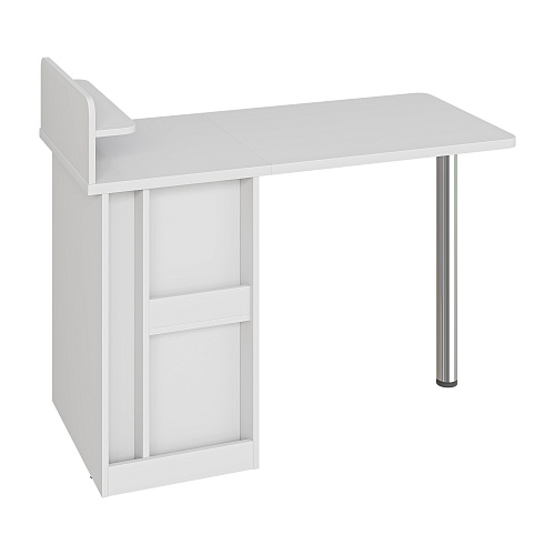 Стол С-405 белый структурный/меренга