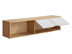 Полка Эмилия ЭЛ-41 дуб крафт золотой/меренга