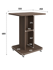Тумба комбинированная К-31 венге