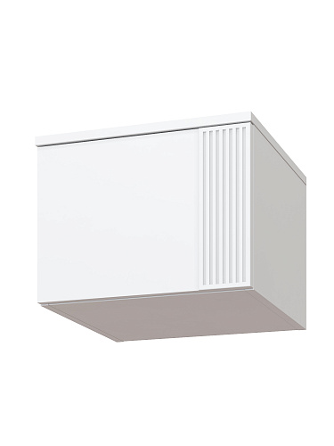 Антресоль Эмилия ЭЛ-50 белый структурный/меренга