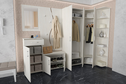 Тумба Агата АТ-2 северное дерево светлое