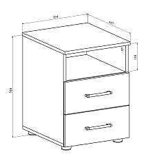 Тумба ОФ-24 венге