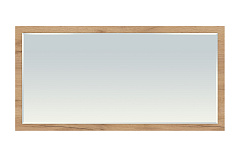 Зеркало Виктория ВИ-19 (1200x600) дуб крафт золотой