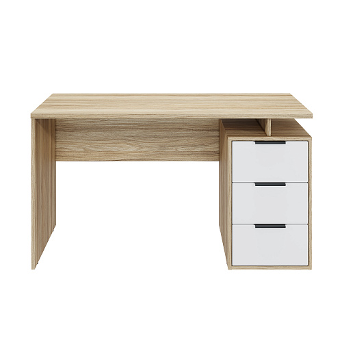 Стол С-407 блэквуд ячменный/меренга (1350*600)