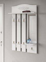 Вешалка Ассоль АС-76 белое дерево