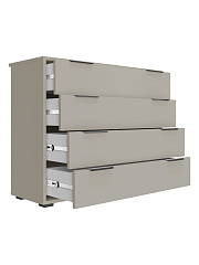 Комод Оптима ОП-04 глиняный серый/риолит